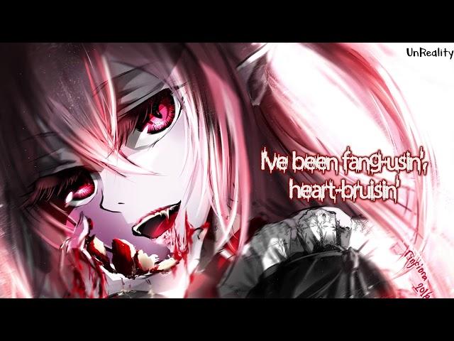 「Nightcore」→  Like A Vampire (Lyrics) by Catrien Maxwell