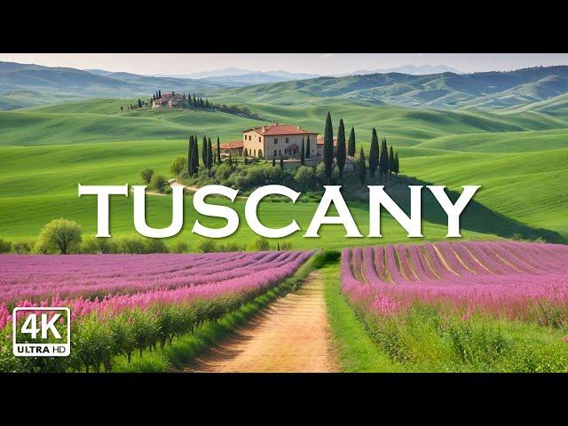 Tuscany 4K- A Journey Through Rolling Hills and Vineyards Of Italy - 4K Ultra HD