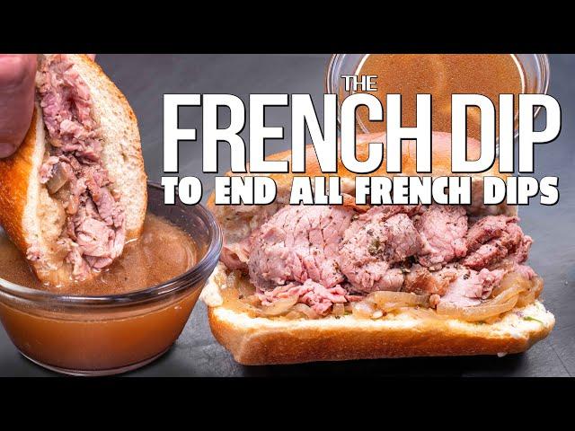 THE BEST FRENCH DIP I'VE EVER MADE (THIS THING IS INSANE...) | SAM THE COOKING GUY