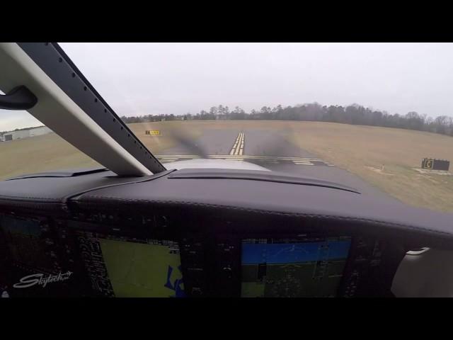 VIEWS FROM THE COCKPIT: Piper M350 Short Field Landing Technique in UZA