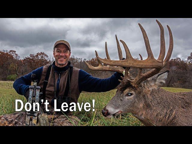 My 2021 Buck - Sleeping in the Woods | Bowhunting Whitetails w/ Bill Winke