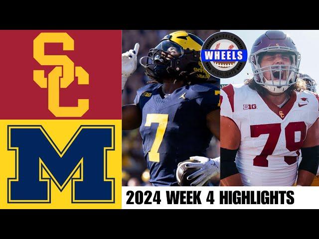 #11 USC vs #18 Michigan (AMAZING!) | Full Game Highlights | 2024 College Football Highlights