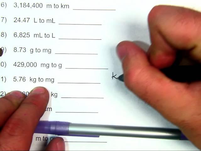 Shortcut for Metric Unit Conversion