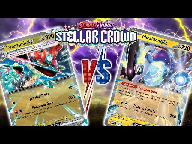 Stellar Crown Tabletop Battles:  Miraidon VS Dragapult