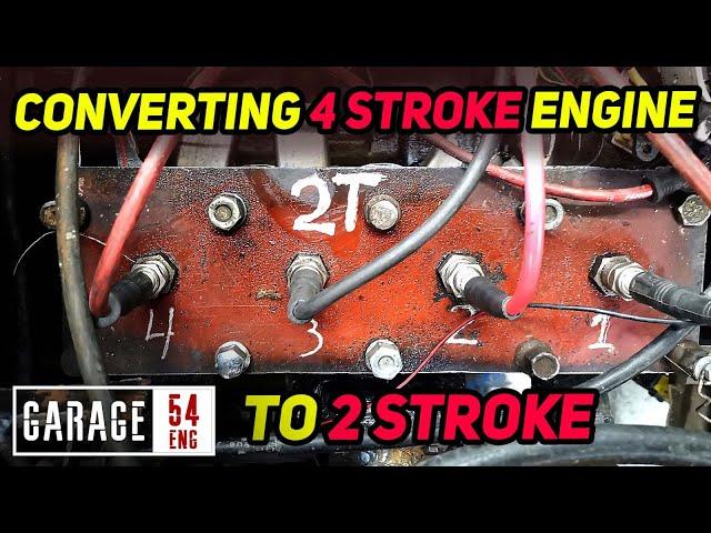 4 stroke to 2 stroke Lada engine conversion