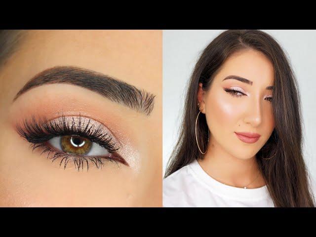 SOFT PINK EYE MAKEUP TUTORIAL