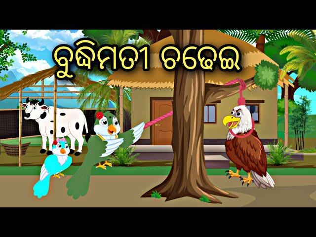 Budhimati Chadhei || Odia Stories || Odia Bird Story || Odia Gapa #odia #cartoon #birds #story