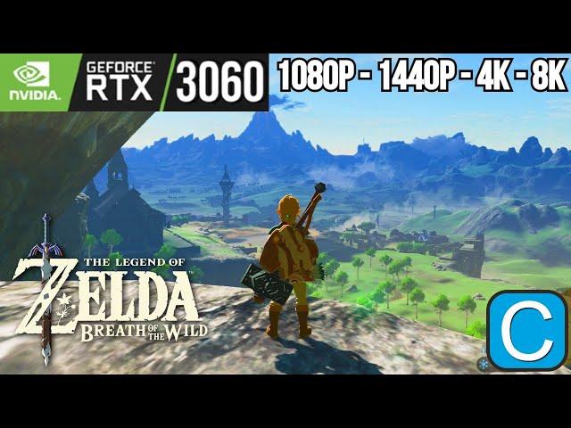 The Legend of Zelda: Breath of the Wild CEMU | RTX 3060 | 1080p, 1440p, 4K, 8K | i3-12100F