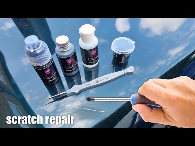 Deep Scratch Removal Without Spraying