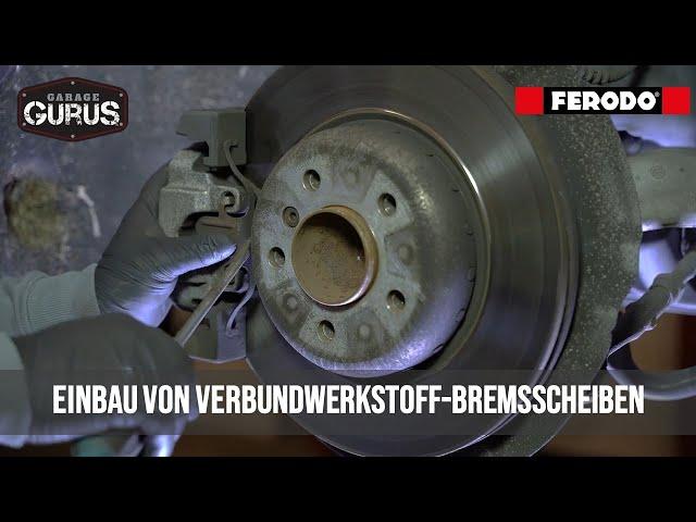 Einbau von Verbundwerkstoff-bremsscheiben