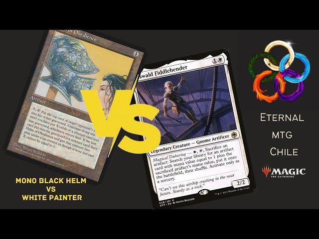 Mono Black Helm Vs White Painter [Legacy Gameplay]