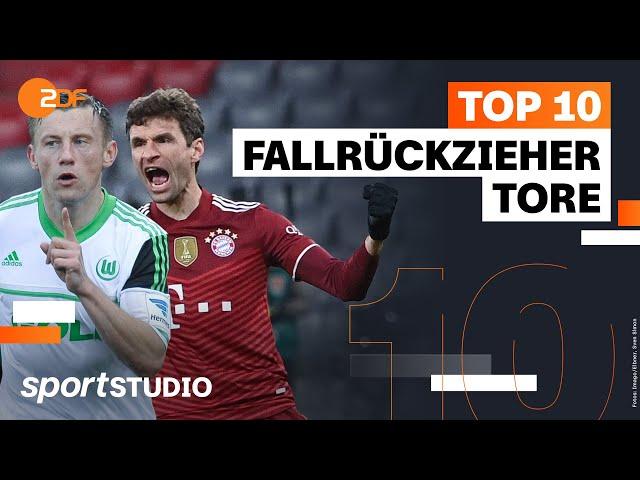 Top 10 Fallrückzieher-Tore der Bundesliga-Geschichte | sportstudio