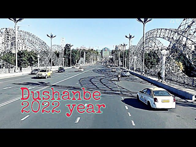 Driving in Dushanbe 4k at day