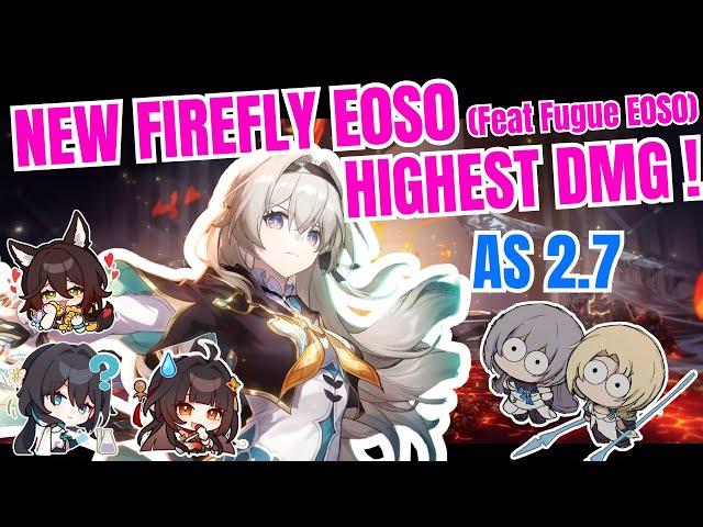 FUGUE INCREASING FIREFLY DMG TO ANOTHER LEVEL  | HONKAI STAR RAIL | APOCALYPTIC SHADOW 2.7 ⭐⭐⭐