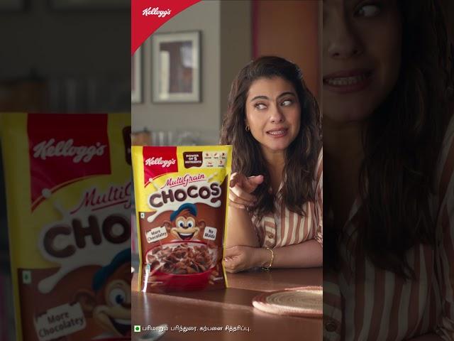 Kellogg’s Multigrain Chocos | Multigrain Energy, More Chocolatey | Tamil 20 sec