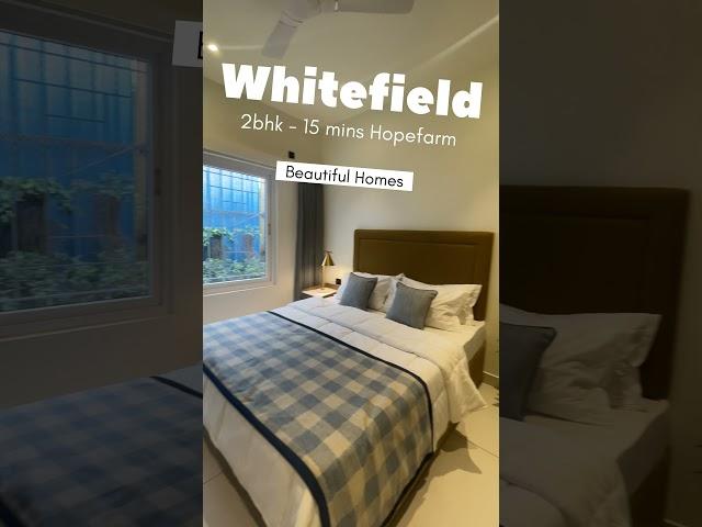 Spacious 2Bhk Flats in Whitefield Bangalore Near Hopefarm #flatsforsale #bangalore  +919019849801