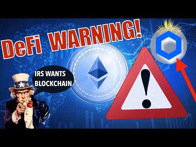 BREAKING NEWS! ETH DeFi WARNING: FLASH LOANS! @chainlink Set To EXPLODE over the NEXT WEEKS and IRS!