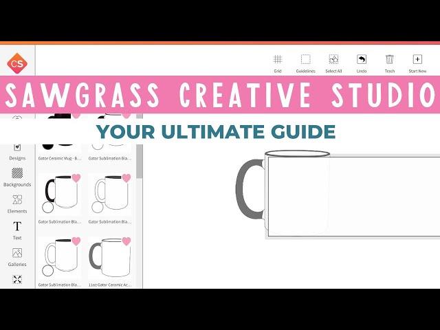 How to Use Sawgrass Creative Studio to Design and Print