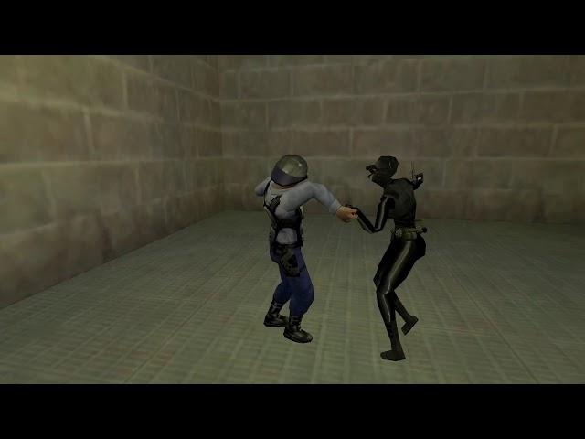 Matrix Trinity Scene Recreated in Half-Life