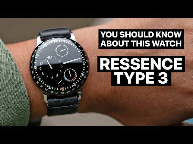 You should know about this watch: Ressence Type 3