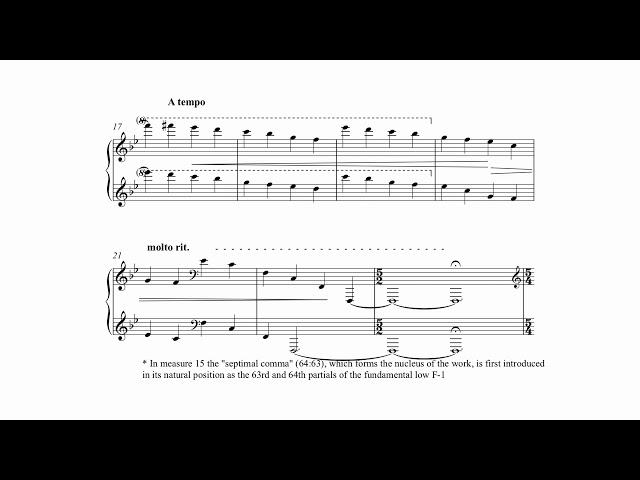 Michael Harrison: Revealing the Tones (score follower)