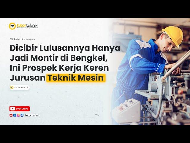 Lulusan Jurusan Ini Cuman Jadi Montir Bengkel, Benarkah 