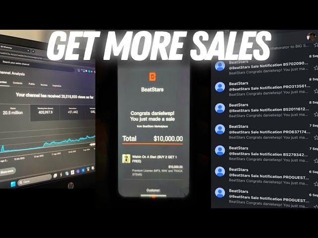 if you can't sell beats, watch this (how to sell beats online)