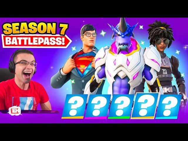 Nick Eh 30 reacts to SEASON 7 Intro and Battle Pass!