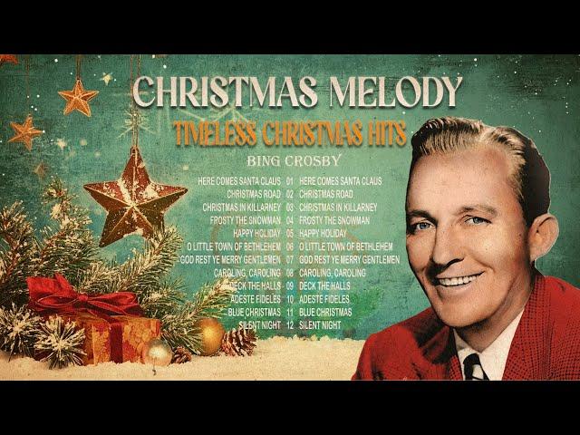 Bing Crosby Christmas Songs  Bing Crosby Christmas Music PlaylistWinter Wonderland,White Christmas