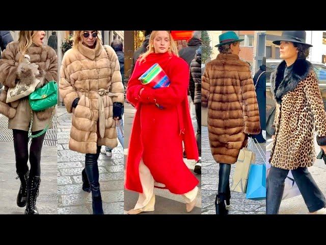 ITALIAN STREET STYLE DECEMBER 2024 WINTER FASHION IDEAS 2025 #vanityfair #milanstreetstyle