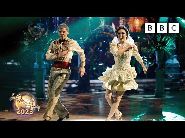 Nigel Harman and Katya Jones Cha Cha Cha to I Was Made For Lovin' You by Kiss  BBC Strictly 2023