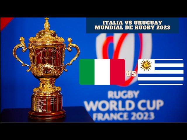 Donde Se Puede Ver EN VIVO El Partido de Italia vs Uruguay del Mundial de Rugby 2023