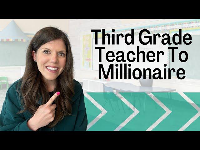 Millionaire Made On TpT By A Third Grade Teacher!