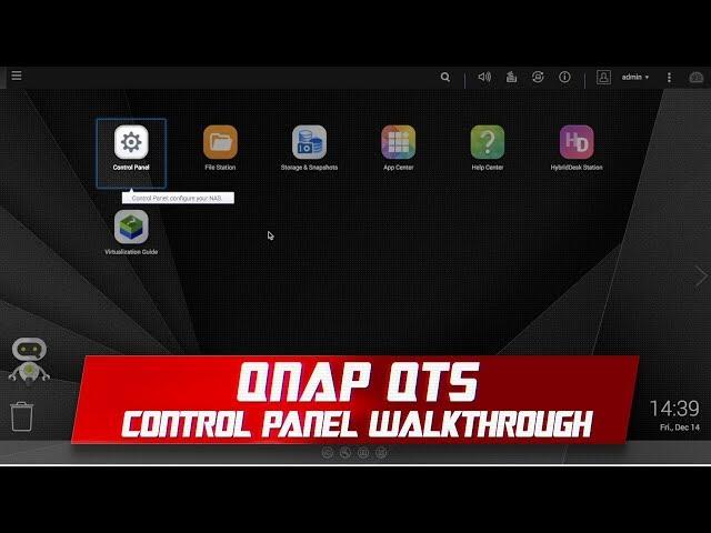 QNAP NAS | QTS 4 Setup Guide - Control Panel Settings & Security Walkthrough