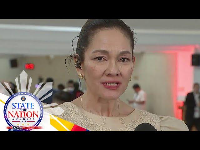 WATCH: PH Senator Risa Hontiveros reacts to Marcos' 3rd SONA | ANC