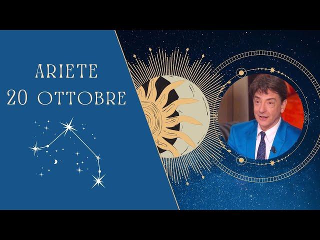 Ariete ️ L'Oroscopo di Paolo Fox - 20 Ottobre 2024 - Il weekend inizia alla grande