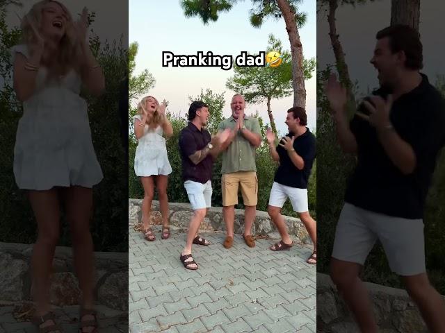 Pranking Dad “Give me my money”