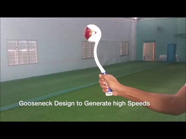 SpeedArm Cricket Ball Thrower - A product by Leverage.