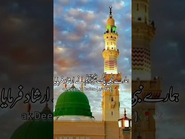 5 Khubsurat Ahadees ||Islamik Whatsapp Status||ak Deen ki baten{علیشا خان}️ #islamic#viral#shorts