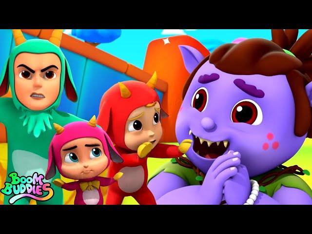 The Three Billy Goats Gruff + More Cartoon Stories For Babies