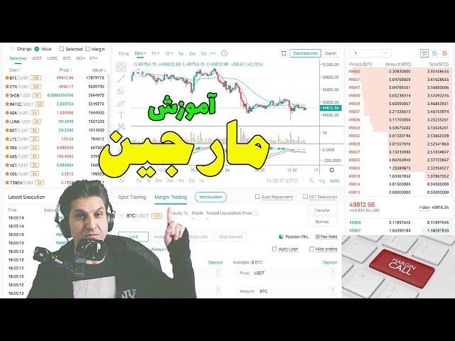 آموزش صرافی کوینکس Coinex ExChange   |  معاملات مارجین در کوینکس