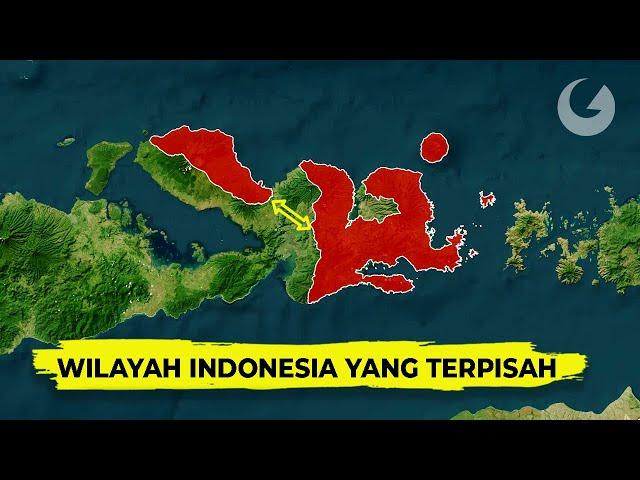 Ternyata Wilayah Kabupaten di Indonesia ini Terpisah!