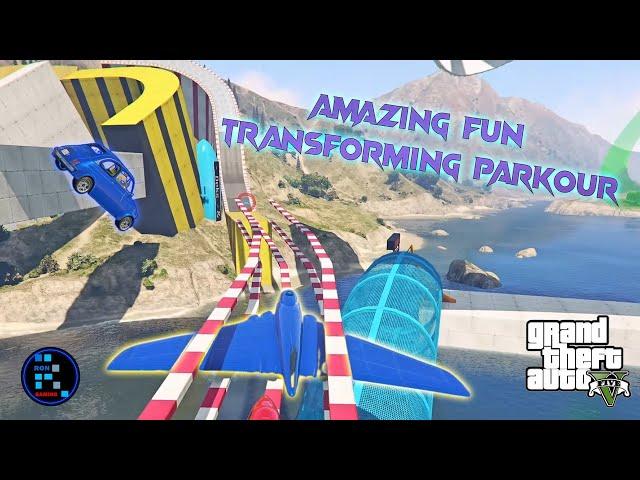 Transformation Super Fun Parkour | GTA V