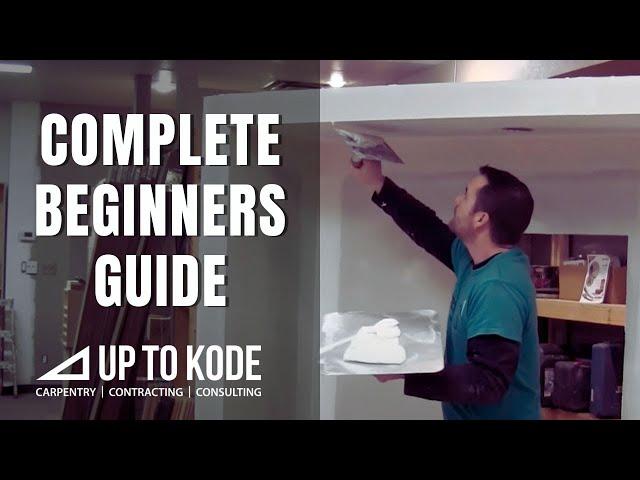 The Complete Beginner's Guide To Drywall Video: Mastering Drywall Mud & Coating