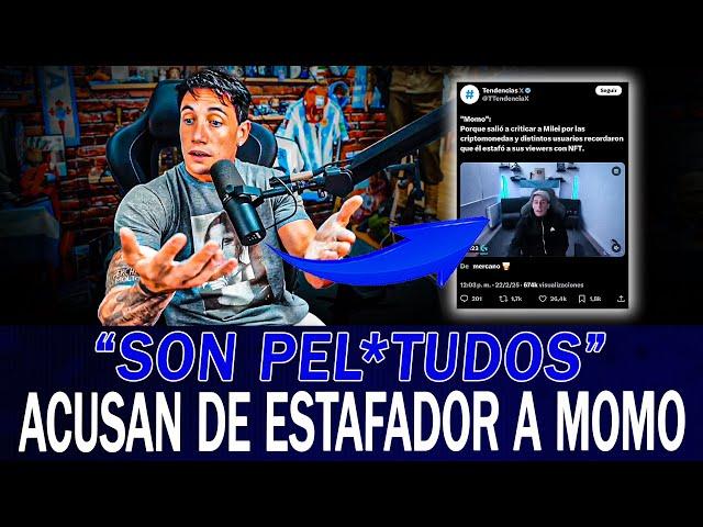 ACUSAN A MOMO de ESTAFAR a SU COMUNIDAD y ASÍ LES RESPONDIÓ