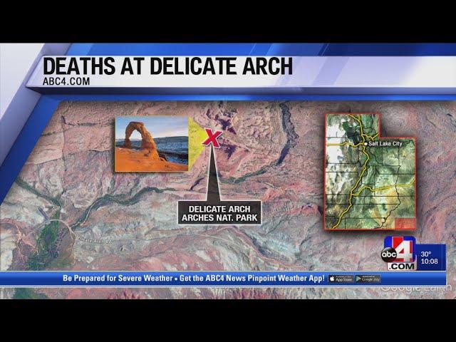 3 fallen, 2 dead at Delicate Arch in Arches National Park