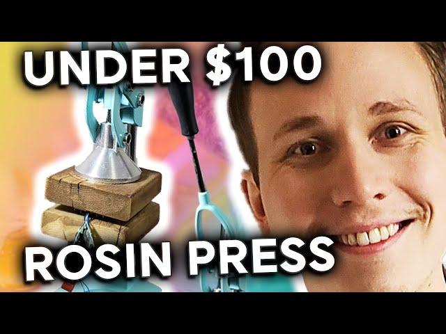 Homemade Rosin Press from a Juice Press