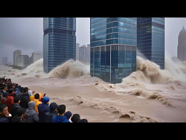 Tragedy in China! Entire city goes under water! More than 58,000 injured! Worst flood