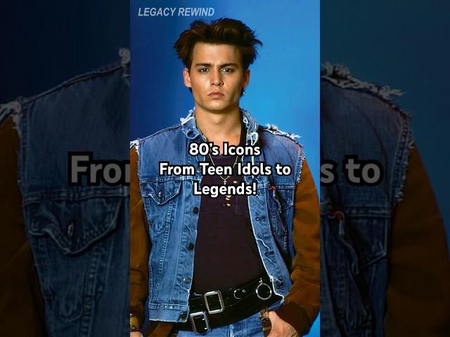From Teen Idols to Timeless Legends: 80s Leading Men Then vs Now #evolution #legendaryactor