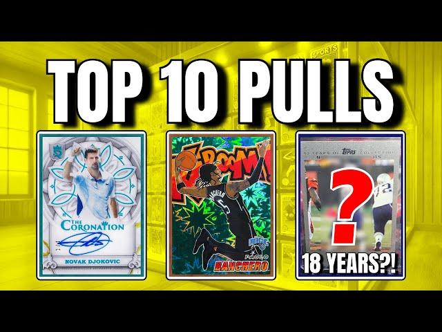 1/1 Card FOUND After Being Sealed for 18 YEARS?!  Top 10 Sports Card Pulls of the Week | Ep. 202